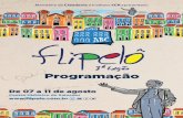 Livreto Programação Flipelo 2019 - ibahia.com · infantil, exposições, apresentações teatrais e musicais fazem parte da nossa Festa. Nos cinco dias de evento são esperados