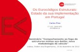 Os Eurocódigos Estruturais: Estado da sua implementação em ... · b) NP EN 1992-1-2:2010 – Eurocódigo 2 – Projecto de estruturas de betão – Parte 1-2: Regras gerais –