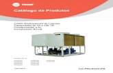 Catálogo de Produtos - jp.trane.com fileCGAD Resfriadores de Líquido Capacidade de 20 a 150 TR Condensação a Ar Compressor Scroll Modelos: 60 Hz CGAD020 CGAD050 CGAD040 CGAD080