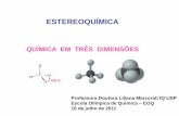 ESTEREOQUÍMICA - eoquimica.com filepropriedades dos Ácidos tartÁricos estereoisÔmero ponto de fusÃo ( oc ) solubilidade a 20 oc (g/100g de água) ( + ) 168-170 +12 139,0