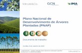 Plano Nacional de Desenvolvimento de Árvores Plantadas (PNAP) · 1 Inclui seringueiras, acácia, teca, paricá, araucária, mogno africano, cedro australiano e outras árvores 10