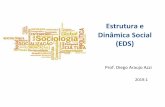 Estrutura e Dinâmica Social (EDS) · • Georg Hegel (1770-1831) • Princípios da Filosofia do Direito –defesa da racionalidade expressa pelo Estado (burocracia) e pelas leis.