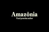 Amazônia - sitefiespstorage.blob.core.windows.net · Amazônia Legal 61 % do Brasil -Conceito político-administrativo adotado na década de 1950 -Inclui 9 estados - Acre, Amapá,
