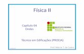 FII - Capitulo 04 - Ondas fileFísica II Prof. Márcio T. de Castro 22/05/2017 Capítulo 04 Ondas Técnico em Edificações (PROEJA)