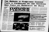 Para a Ferntacãe de am Gsvérno Faça as Reformas de Base · rolaram nas redações dos Jornais do Rio em agosto de 1981. Que pretende Lacer-da com essas práticas terroristas? De