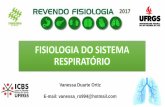 FISIOLOGIA DO SISTEMA RESPIRATÓRIOrevendofisiologia.com.br/storage/2017/sistema_respiratorio_parte_01.pdf · ANATOMIA DO SISTEMA RESPIRATÓRIO Berne&Levy, 2009. Rede de capilares