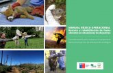 MANUAL BÁSICO OPERACIONAL Rescate y rehabilitación de ... · | Manual básico operacional para rescate y rehabilitación de fauna silvestre en situaciones de desastres Manual básico