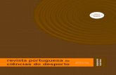 Revista Portuguesa de Ciências do Desporto - rpcd.fade.up.pt · comissão liquidatária da alma lusitana - escarolada, limpa, laboriosa, íntegra, proba, séria e honrada – que