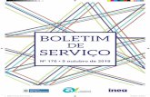 Boletim de serviços 2018 n176 - Rio de Janeiroedisp/inea197770.pdf · 2018-10-10 · Validade: Tempo indeterminado Indeferido o requerimento de Certidão Ambiental para realizar