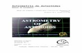 Astrometry of Asteroids - Gettysburg College · Web viewPara encontrar a rua, você procura ver onde a linha L intercepta a linha 5 no mapa. Duas coordenadas são suficientes desde