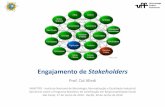 Engajamento de Stakeholders - Inmetro• Que significado tem a palavra stakeholder? Quem são e de que forma se pratica o engajamento de stakeholders? Quais são as principais iniciativas