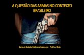 A QUESTÃO DAS ARMAS NO CONTEXTO BRASILEIRO · Herdeira de uma empresa de armas de fogo, Sarah Winchester (Helen Mirren) está convicta de que é assombrada pelas almas mortas através