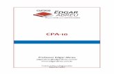 prof. EDGAR ABREU - EA Certificações• É o material mais focado para prova de Certificação da CPA 10 e o ÚNICO material de qualida-de disponibilizado GRATUITAMENTE no Brasil.