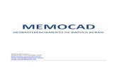 MEMOCADmemocad.com.br/downloads/MEMOCAD-3a-edicao-INCRA.pdf · 2015-08-27 · Mas para montar esse processo o MEMOCAD possui ferramentas que vão gerar essa planilha e todas as peças