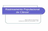 Rastreamento Populacional DCNT4 - EPI uffExercícios 1) Leitura de prontuário 2) Exercícios sobre rastreamento de câncer do colo do útero e câncer de mama 3) Preenchimento de