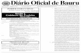 DIÁRIO OFICIAL DE BAURU 1 Diário Oficial de Bauru · Diário Oficial de Bauru DIÁRIO OFICIAL DE BAURUSÁBADO, 27 DE JULHO DE 2.013 1 ANO XVIII - Edição 2.275 SÁBADO, 27 DE JULHO