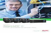 Nobreaks Smart-UPS C · APC Smart-UPS™ C Proteção inteligente e eficiente de energia, ideal para servidores, pontos de venda e equipamentos de rede. Garanta energia pura e estável