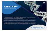 ARRAY-CGH · por sondas com sequências que contêm uma única base polimórﬁca do DNA, localizadas em regiões do genoma que nem sempre estão relacionadas com patologias. As alterações