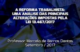 O DEBATE SOBRE A FLEXIBILIZAÇÃO - Fecomércio RNfecomerciorn.com.br/wp-content/uploads/2017/11/A-REFORMA...ENTRAVES ATUAIS: CRISE DE IDENTIDADE DO DIREITO E DO PROCESSO DO TRABALHO