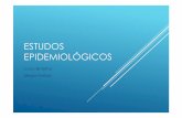 Estudos epidemiologicos (1) (1).ppt [Modo de Compatibilidade] · ESTUDOS DE CASO-CONTROLE ... MEDIDAS DOS ESTUDOS EPIDEMIOLÓGICOS Tipo de Estudo Medida de Ocorrência Medida de Associação