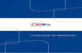 CATÁLOGO DE PRODUTOScrismetal.com.br/catalogo/catalogo-produtos-cris-metal-2019.pdf · na cor branca • Cuba moldada no próprio tampo • Estrutura em MDF / MDP 15 mm predominante