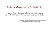 Rede de Comercialização Solidáriaemporiodocerrado.org.br/site/wp...pae-cese.pdf · desenvolvem todo o processo de produção/manejo, verificação participativa dos princípios