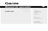 Z-60 34 - Brazilian/133541PB.pdf · PDF file Oitava edição † Terceira impressão Manual do operador Núm. de peça: 133541PB Z-60/34 1 Introdução Perigo A não observância