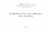 FACULDADE EVANGÉLICA DE TAGUATINGA ALAN/TCC/FORMATACAO_ABNT_WORD.pdf · 5 CONSTRUINDO UM TCC NAS NORMAS ABNT COM O WORD ... ABNT para Trabalhos Acadêmicos ... NBR 10520 (2002) -
