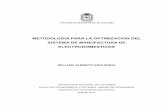 METODOLOGIA PARA LA OPTIMIZACION DEL SISTEMA DE ...bdigital.unal.edu.co/10676/1/822035.2012.pdf · de la industria actual, ampliando la metodología con la aplicación de modelos