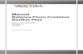 Manual Balança Fluxo Contínuo Bexflux Plus · Manual Balança Fluxo Contínuo Bexflux Plus Manual de Operação Versão 1.3 06/2004