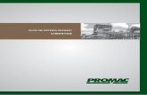 ELOS DE ESTEIRA PROMAC · 2013-05-09 · Para Elevadores de Canecas Passo (P): 177,80. 04 Elos de Esteira de Estampados As Esteiras Montadas Promac com Rolos de Apoio, foram desenvolvidas