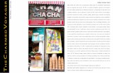 Indian Street Food - The Charmed Voyager · galinha assados. Qualquer opção do menu, mesmo sem entender muito bem o que signiﬁca, é uma experiência maravilhosa para o paladar.