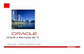 Oracle e Mercado de TI - metodista.br · Programa Oracle Academy • O Oracle Academy prepara os estudantes para carreiras de TI e de gestão de negócios, expondo os alunos à ambientes