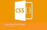 Cascading Style SheetsTabela de cores Básica. CSS Font-Style / font-weight ... Altera a cor do fundo do seletor H1. Exemplo com vários seletores. Cores em CSS As cores em css podem