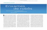 Enxames de robôs - Unicamp · Experimento com grupo de robôs-barcos no rio Tejo, em Portugal, testa sistemas para açöes coletivas como localizaçäo, agrupamento e dispersäo