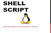 SHELL SCRIPTvitorsouza/wp-content/uploads/... · Shell Script A linguagem Shell Script é a linha de comando Linux (Unix), os quais armazenados em um arquivo texto são executados