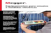 Equipamentos para ensaios e medidas eléctricas · Como de costume, a Megger destaca-se em cada ano pelos prémios de inovação e avanço tecnológico. Neste momento, relativamente