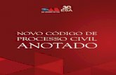 Novo c£³digo de processo civil anotado / OAB. ¢â‚¬â€œ Porto Novo c£³digo de processo civil anotado / OAB