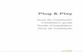 Plug & Play - Wattio · Desligar o sistema de abastecimento de energia geral. Todas as reparações devem ser efetuadas apenaspor pessoal técnico qualificado. Dispositivos para utilização