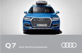 Q7 - Audi...Seja bem-vindo ao mundo Audi e aproveite tudo que ele tem a lhe oferecer! 13. Capa de cobertura para ambientes internos Capa de tecido durável e lavável para proteger