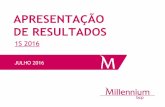 APRESENTAÇÃO DE RESULTADOS - Millenniumbcp9 Destaques Retalho Empresas e Corporate Bfin DataE (Empresas), resultados de 2016 Ultrapassada a meta de 950.000 Clientes com Soluções