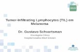 Tumor-Infiltrating Lymphocytes (TIL) em Melanoma Dr ... · HLA-C*08:02 allele TIL reactive to a mutation that is shared between patients lead to clinical benefit Adoptive Transfer
