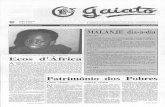 Ecos d'Africaportal.cehr.ft.lisboa.ucp.pt/PadreAmerico/Results/OGaiato/J1301 - 22.01... · 4560 PENAFIEL TAXA PAGA Quinzenário • 22 de Janeiro de 1994 • Ano L-N.O 1301-Preço