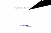 FARA N-7 PLC 시스템 메뉴얼 · 2005-09-23 · 시작前 주의사항 N7 PLC SYSTEM Manual 프로그래밍 툴(Tool) 사용하기전에 프로그래밍 툴(Tool)에 따라 아래와
