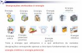 Energia cinética e Potencial Designações atribuídas …...A energia potencial é a energia armazenada num sistema, mesmo quando este não está em movimento, e pode vir a converter-se