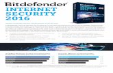 INTERNET SECURITY 2016 - Bitdefenderdownload.bitdefender.com/resources/media/materials/datasheets/br_BR/... · combater ameaças cibernéticas, sem que isso afete o desempenho do