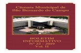 11 de junho de 2019 Câmara Municipal de São Bernardo do Campoleg.camarasbc.sp.gov.br/arquivos/e1dc7f2bee1453bc2dc60d... · 2019-06-11 · 11 3115/2019 003452 JUAREZ TUDO AZUL Sugerindo