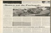 PRÉMIO NOBEL DA LITERATURA «Nunca saí de Portugal»hemerotecadigital.cm-lisboa.pt/EFEMERIDES/SARAMAGO/... · 2018-09-25 · cil.» José Saramago, Prémio 1 da Literatura, em Lisboa,