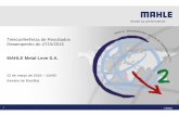 MAHLE Metal Leve S.A.ri.mahle.com.br/pt/documentos/946-Apresentacao-Tele...milhões entre 2014 e 2015, é resultado do incremento dos níveis médios do endividamento líquido (R$
