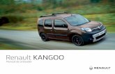Renault KANGOO · Renault KANGOO Manual do utilizador. Castrol, parceiro exclusivo da Renault Desfrute das tecnologias de ponta provenientes da competição para garantir o desempenho